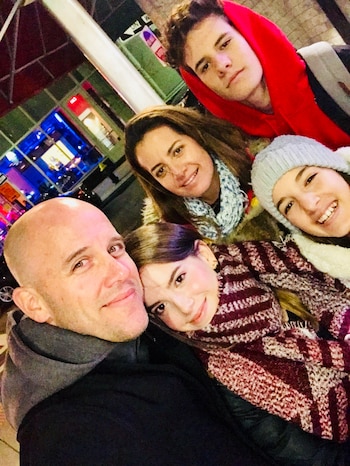 La familia de Gian Marco