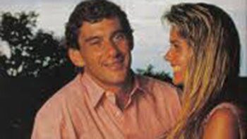 ADRIANE GALISTEU Y AYRTON SENNA