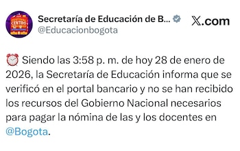 La Secretaría de Educación de