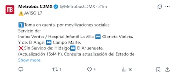 Línea 7 del Metrobús de