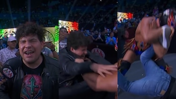 Standupero ‘Ojitos de Huevo’ es atacado por el boxeador ‘El Grande Americano’ y momento genera indignación