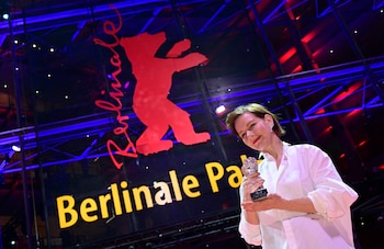 Sandra Hueller recibió el Oso