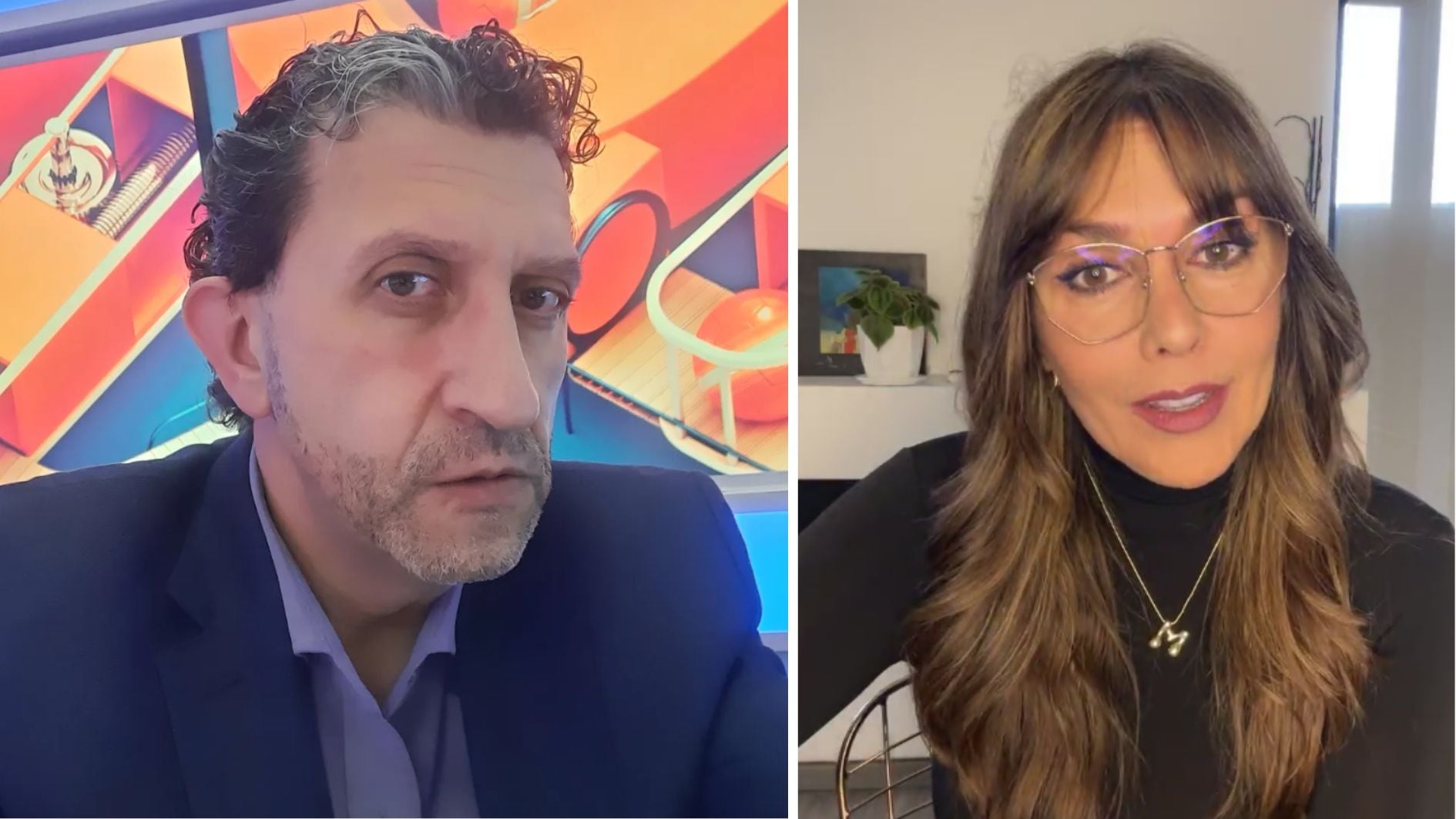 La periodista Mónica Rodríguez se sumó al rechazo por parte de su colega, Juanita Gómez - créditos @monyrodriguezoficial/IG | @gabrielmeluk/IG