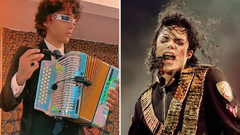 Joven se atrevió a tocar en acordeón uno de los temas más famosos de Michael Jackson y se viralizó en redes: “Pa’mi compadre”