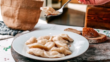 Estos ravioles hervidos son un