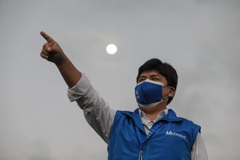 Mario Carhuapoma, presidente de EsSalud.