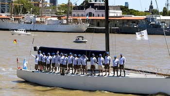 El yate ARA “Fortuna III”