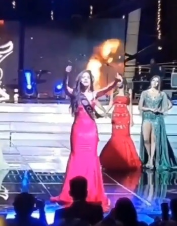 Miss Colombia lamentó la corrupción