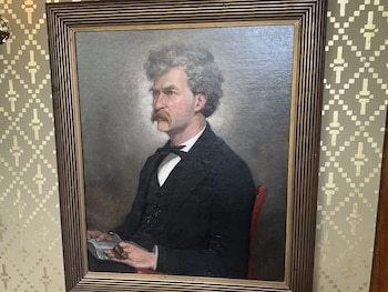 Imagen de archivo de Mark Twain. (Mark Twain House & Museum, Hartford, CT)