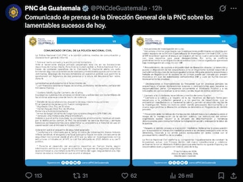 El ataque armado en el complejo deportivo Campo Marte provocó la muerte del exfiscal Juan Francisco Solórzano Foppa y de Gustavo Adolfo Aguilar Gamarro.