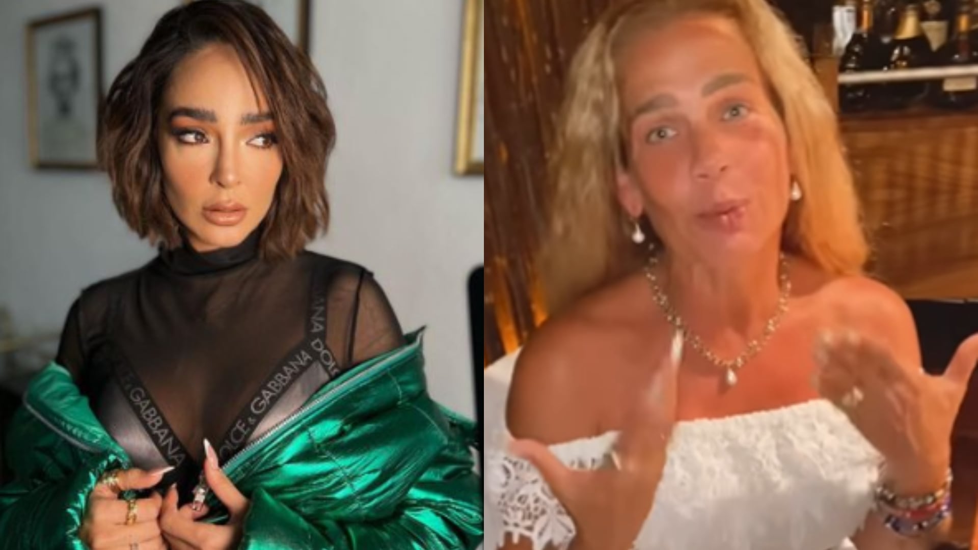 las famosas tuvieron un encontronazo en redes (Instagram)