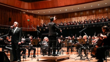 50 años después de una grabación histórica, Jairo volvió a cantar los poemas de Borges ante un Auditorio Nacional colmado