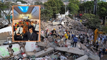 Los Topos de México llegaron a Cali para ayudar en labores de búsqueda y rescate tras el terremoto: estas fueron sus primeras impresiones