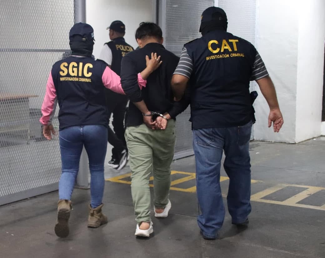 César Paau Pan se convirtió en la persona número 40 requerida en extradición por Estados Unidos capturada en Guatemala durante 2026. (PNCdeGuatemala)