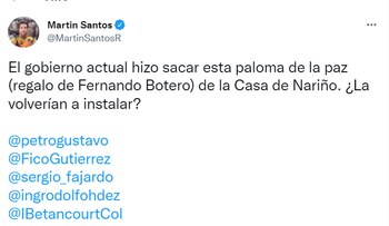Martín Santos cuestiona a los