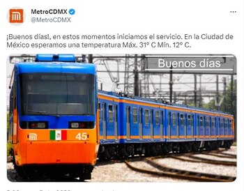 Metro CDMX este 5 de