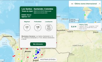 Nuevo sismo en Los Santos,