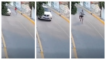 Dos jovencitas lograron escapar de secuestro al correr por calles de Chimalhuacán: regresaban de la tienda l Video