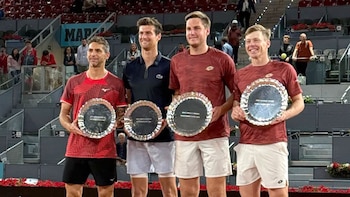 Guido Andreozzi y Manuel Guinard perdieron la final del dobles en el Masters 1000 de Madrid