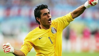 O gol que Oswaldo Sánchez