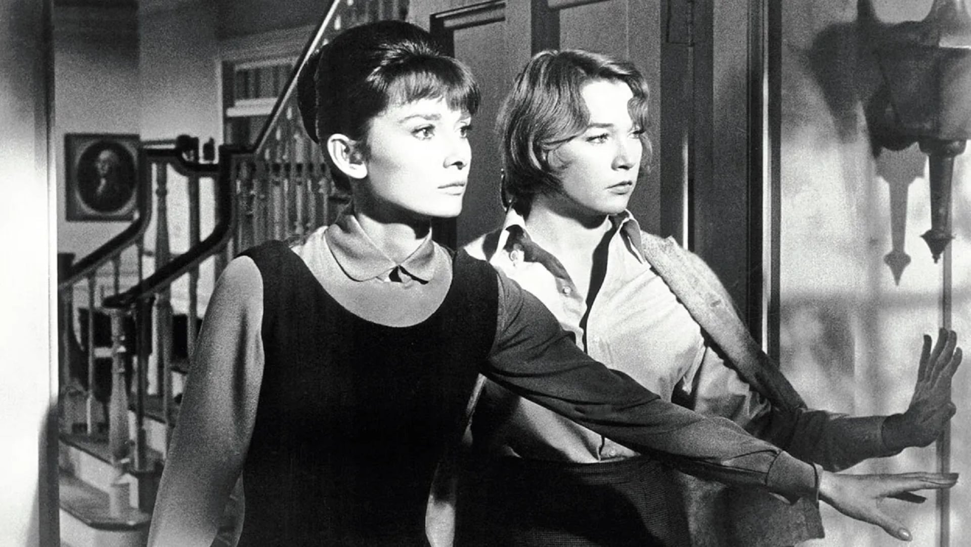 Audrey Hepburn y Shirley Maclaine