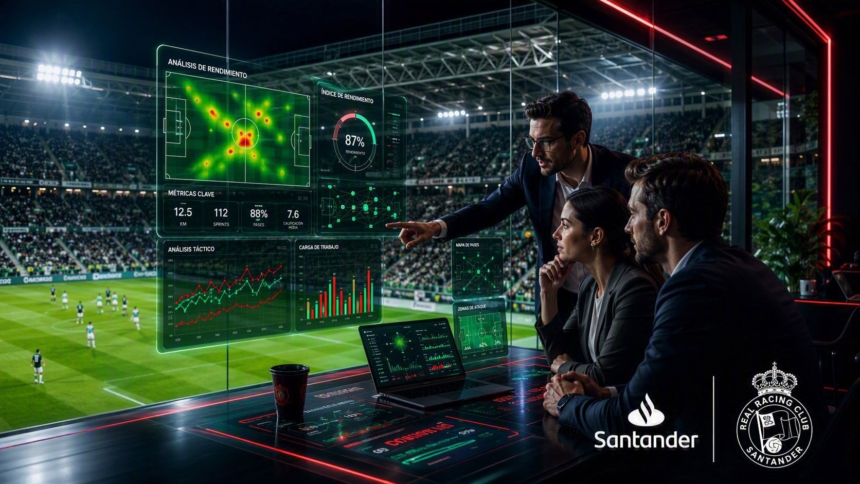 Banco Santander premiará a las mejores propuestas para transformar la gestión del Racing Club