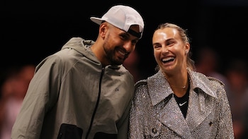 Sabalenka pierde con Kyrgios la