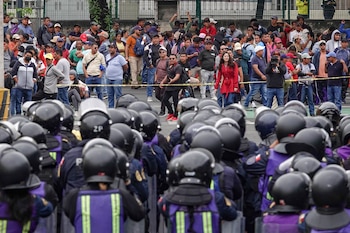 Protestas acompañarán la inauguración del Mundial 2026 en la Ciudad de México.
FOTO: ROGELIO MORALES /CUARTOSCURO.COM