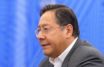 Luis Arce (REUTERS/Maxim Shemetov)