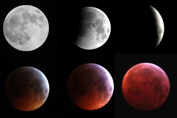 La tonalidad roja de la