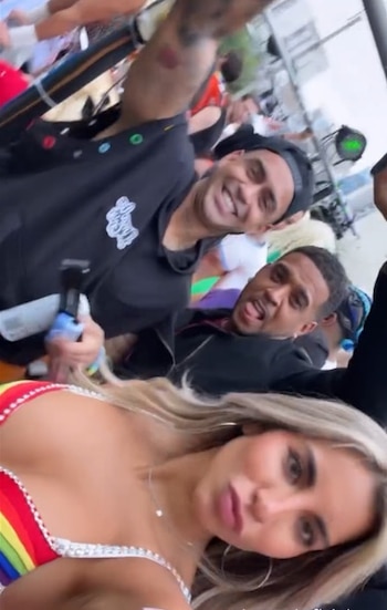 Gabriela Herrera, Diego Chávarri y Cri Cri en la Marcha del Orgullo 2026