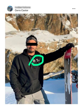 S.B. en el Cerro Castor