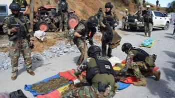 Autoridades lograron incautar armas de