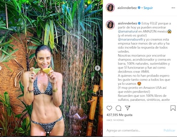 Aislinn Derbez en bikini