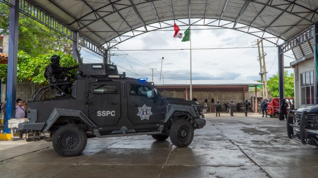 Luego de la captura del alcalde de Juchitán, las fuerzas estatales resguardaron el armamento de la policía de Juchitán por falta de condiciones de seguridad, según la SSPC. (Crédito: SSPC Oaxaca)