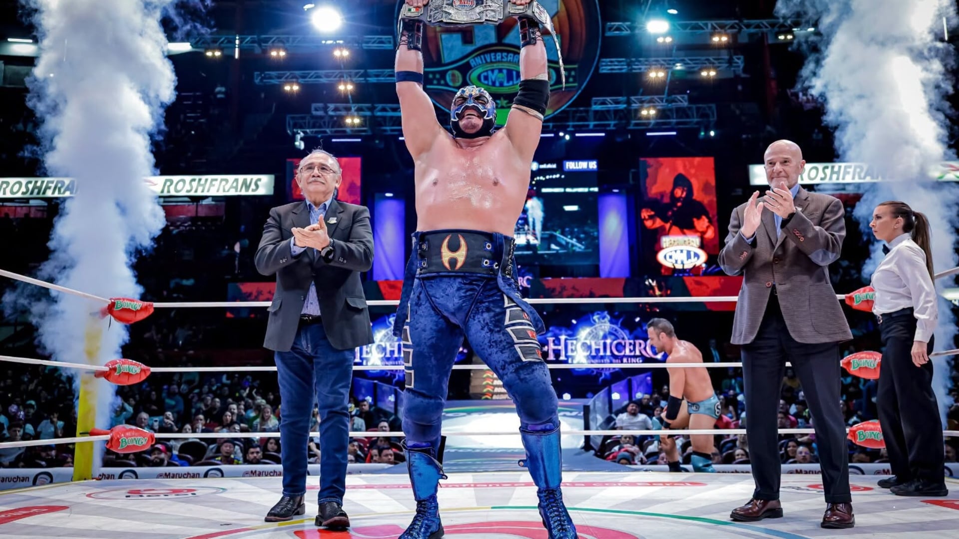 La posición en el escalafón —preliminares, semifinales o estelares— determina el ingreso de cada función. (Cortesía | CMLL)