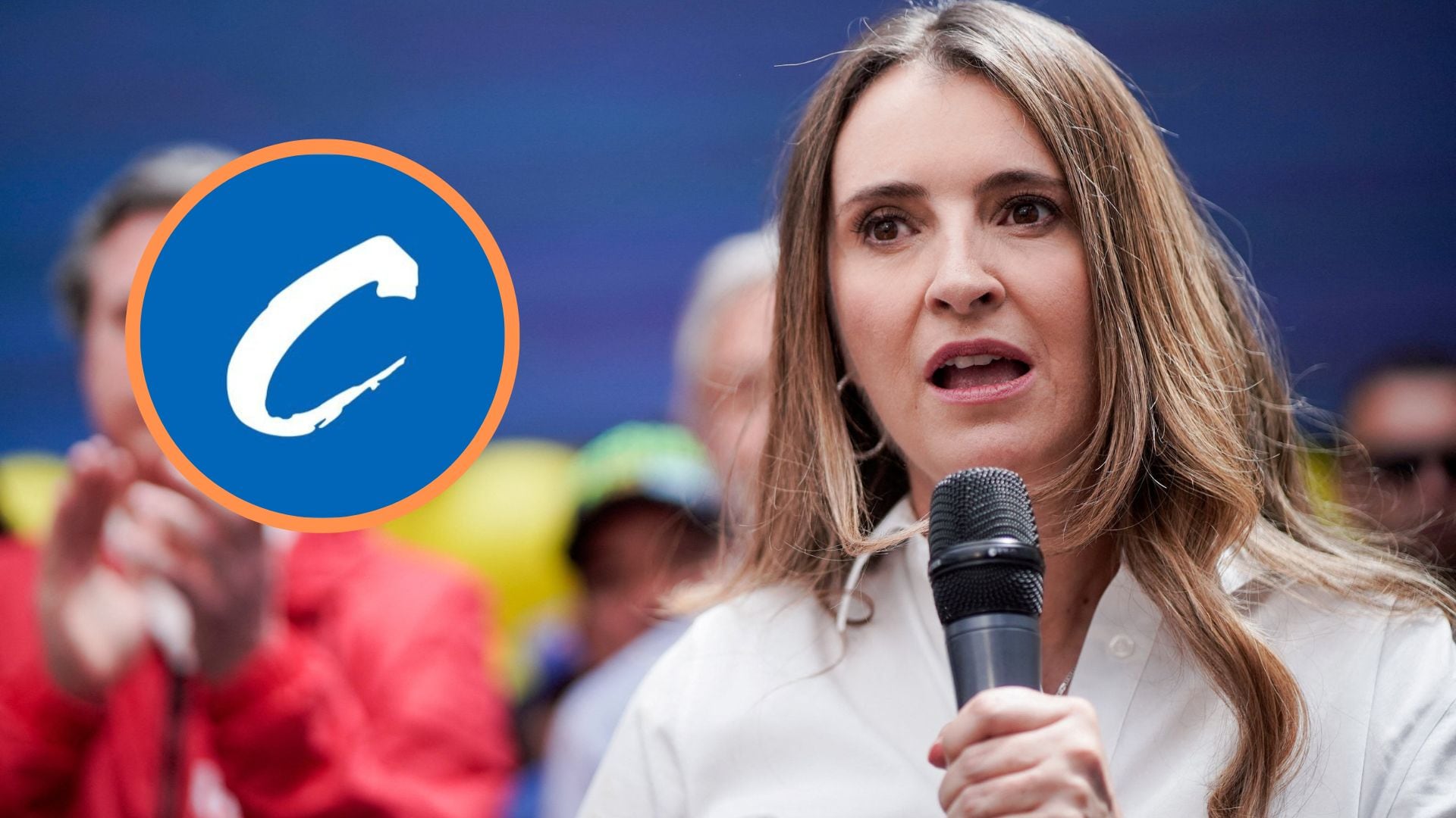 Paloma Valencia venía de recibir el apoyo del Partido de la U - crédito Sergio Acero/REUTERS/@soyconservador/X
