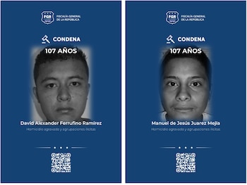 El Tribunal Segundo contra el Crimen Organizado de San Miguel condenó a miembros de la MS-13 por siete homicidios cometidos entre 2015 y 2017 en Usulután y Jiquilisco. (Cortesía: FGR)