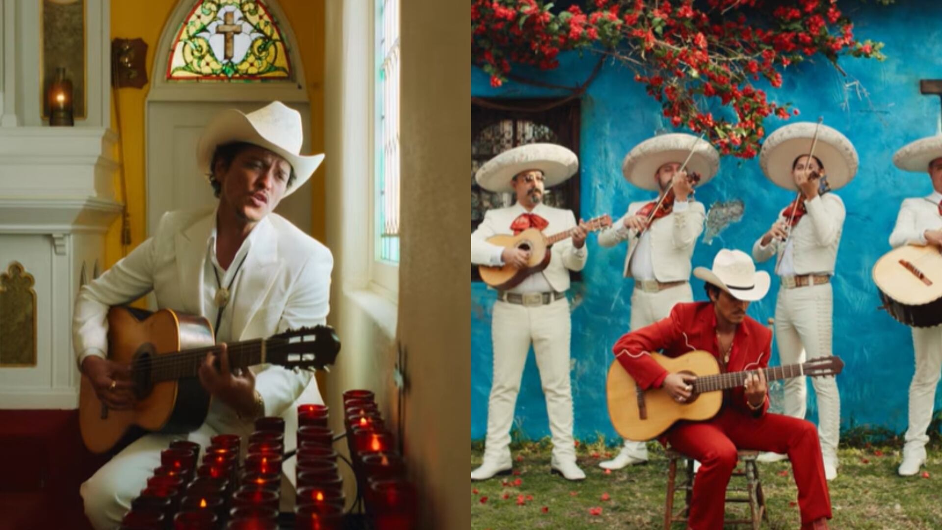 La Virgen de Guadalupe, mariachis y más referencias que Bruno Mars uso sobre México en su nuevo videoclip(Capturas)