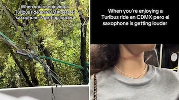 Turista denuncia que casi pierde la vida en turibus de CDMX por un cable: video se vuelve viral