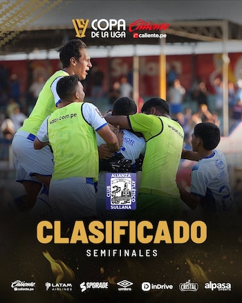 Alianza Atlético de Sullana se convirtió en el primer semifinalista de la Copa de la Liga 2026.
