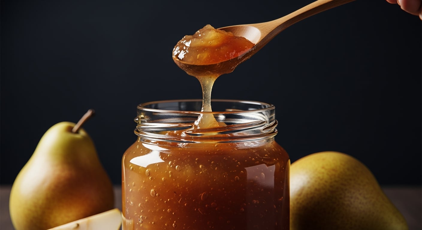 Para conservar la mermelada de pera sin azúcar, se recomienda refrigerar hasta dos semanas o congelar hasta tres meses en frascos esterilizados (Imagen Ilustrativa Infobae)