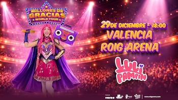 La artista Luli Pampín llevará el 29 de diciembre su nuevo show familiar al Roig Arena