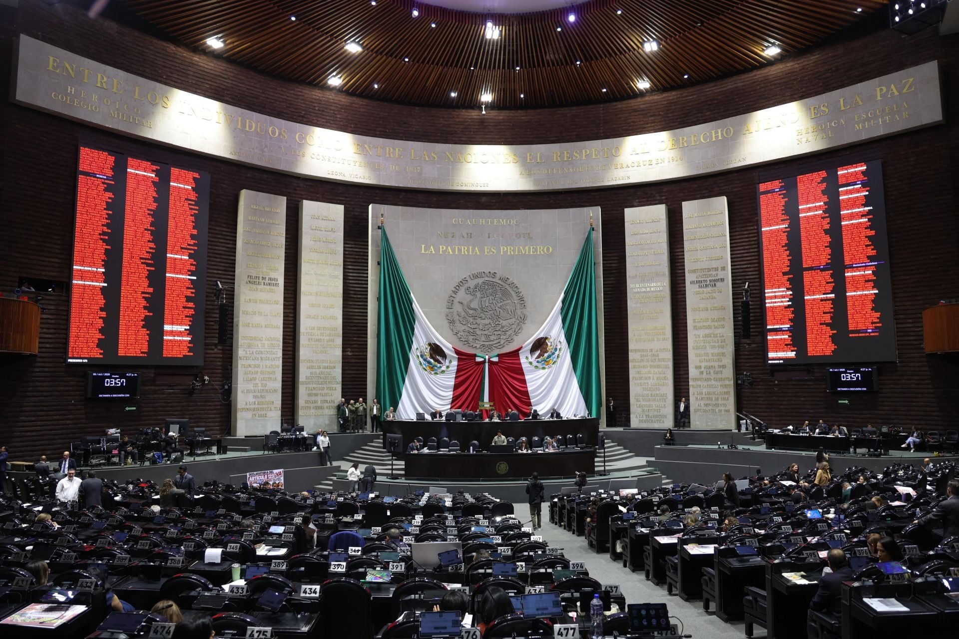 La Cámara de Diputados aprobó la Ley Antimemes, propuesta enviada por la presidenta Claudia Sheinbaum. (FOTO: GRACIELA LÓPEZ/CUARTOSCURO.COM)