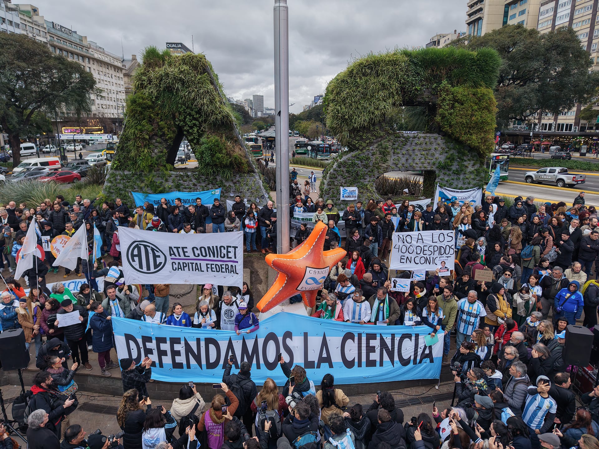 La consigna estuvo puesta en