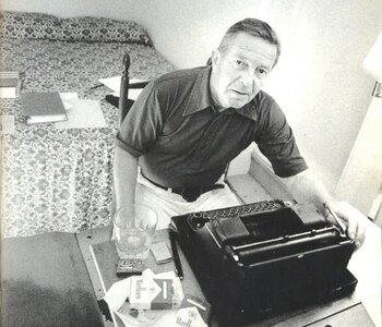 El escritor John Cheever.