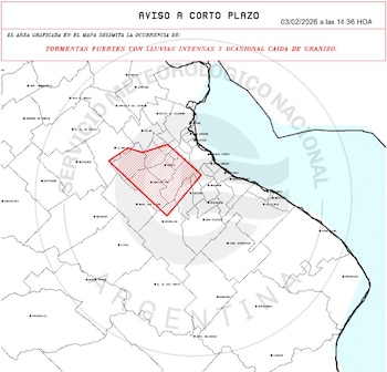 Entre las 14:36 y las
