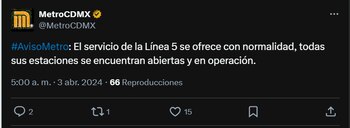 (@MetroCDMX)
