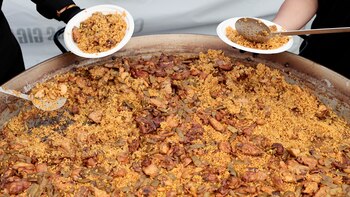 La diversidad de la paella