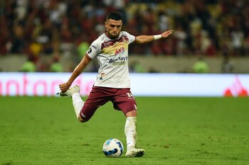 Rodrigo Ureña tuvo una temporada de ensueño en Deportes Tolima el 2022 y bajo el mando de Hernán Torres. - créditos: EFE